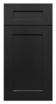 Shaker Black Cabinet Door