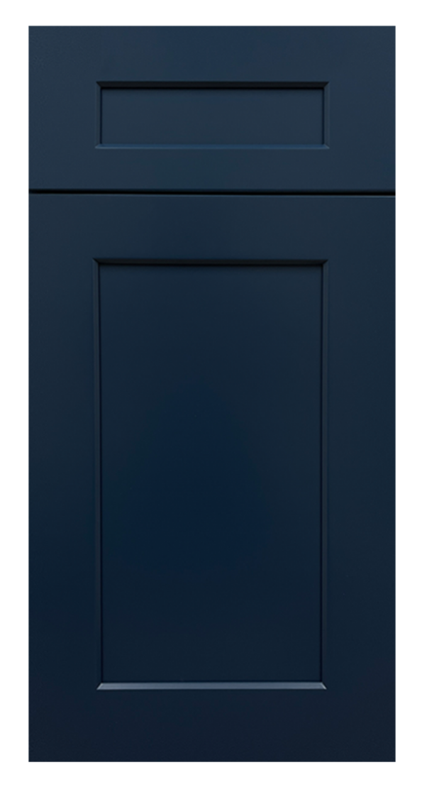 Shaker Navy Cabinet Door